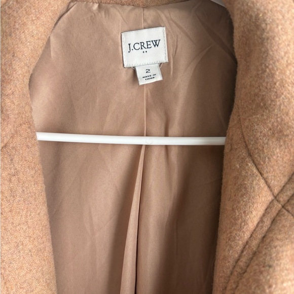 J.Crew City Coat in a camel wool blend - Picture 5 of 6